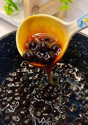 Foto resep Boba Nutrijell Gula Aren