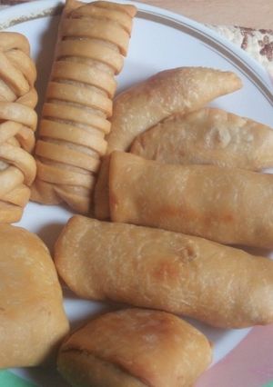 A picture of Fish roll variation.