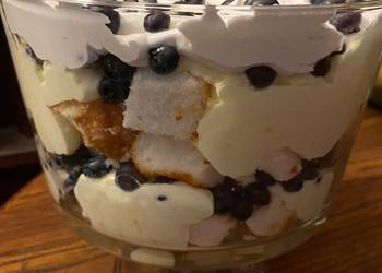 How to Make Yummy Lemon Blueberry Trifle