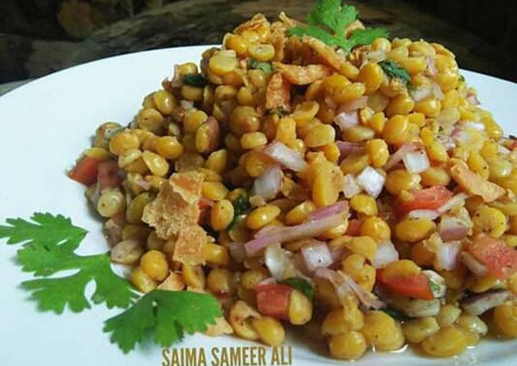 Recipe of Summer Channa dal chaat #cookpadramadan #iftar
