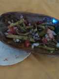 Nopalitos tarascos con polvo de charal tipo tzintzunzan