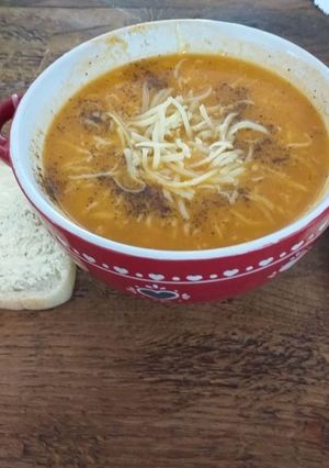 Une photo de Soupe tomate a la cookeo