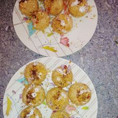 Sev puri A picture of Sev puri.