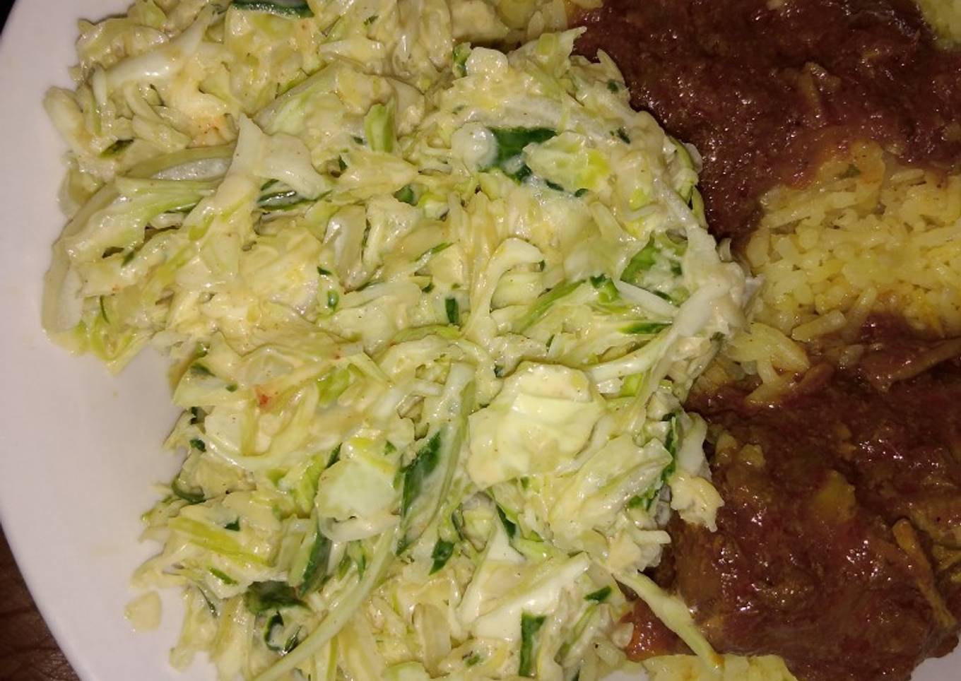 Cabbage coleslaw
