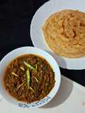 Saag Keema In Pressure Cooker