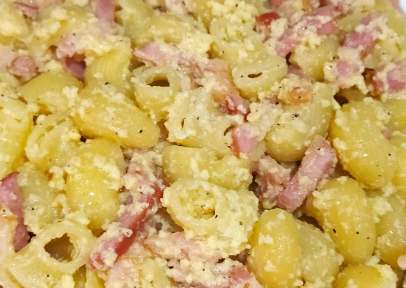 Auténtica pasta alla Carbonara
