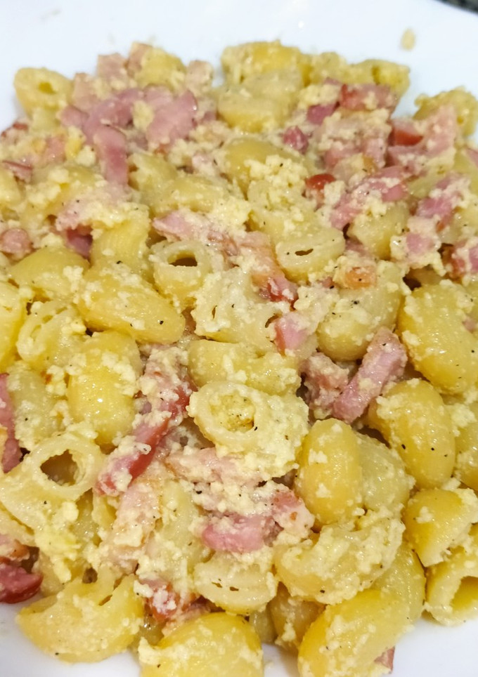 Una foto de Auténtica pasta alla Carbonara