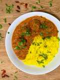 Kofta curry de ternera
