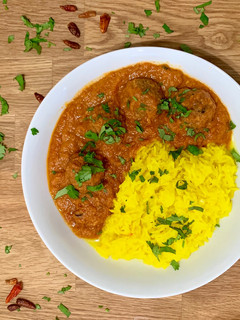 Una foto de Kofta curry de ternera