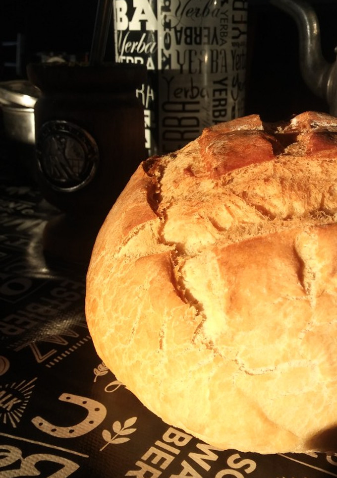 Una foto de Pan casero fácil y en menos de 1 hora