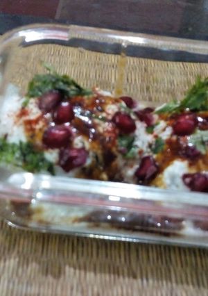 A picture of Sabudana ke dahi vade.