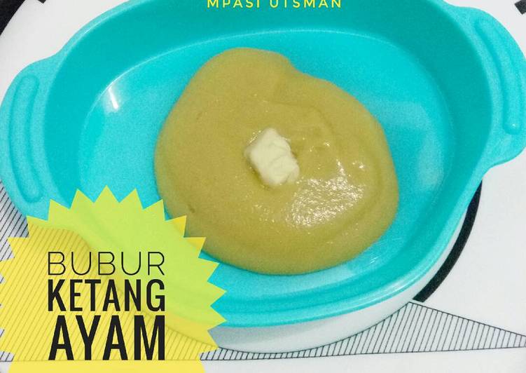  Resep  Bubur  Kentang  Ayam 7 MPASI oleh Suhailah Hasan 