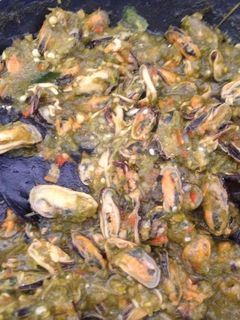 Foto resep Tumis kerang cabe ijo