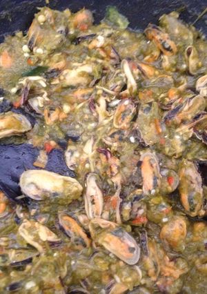 Foto resep Tumis kerang cabe ijo