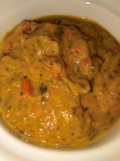 A picture of Capsicum chutney.
