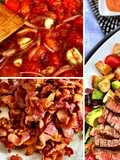 Grilled Fullblood Wagyu Zabuton Steak Salad with Vinaigrette