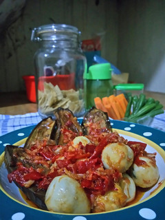 Foto resep Balado Terong mix Telur Puyuh