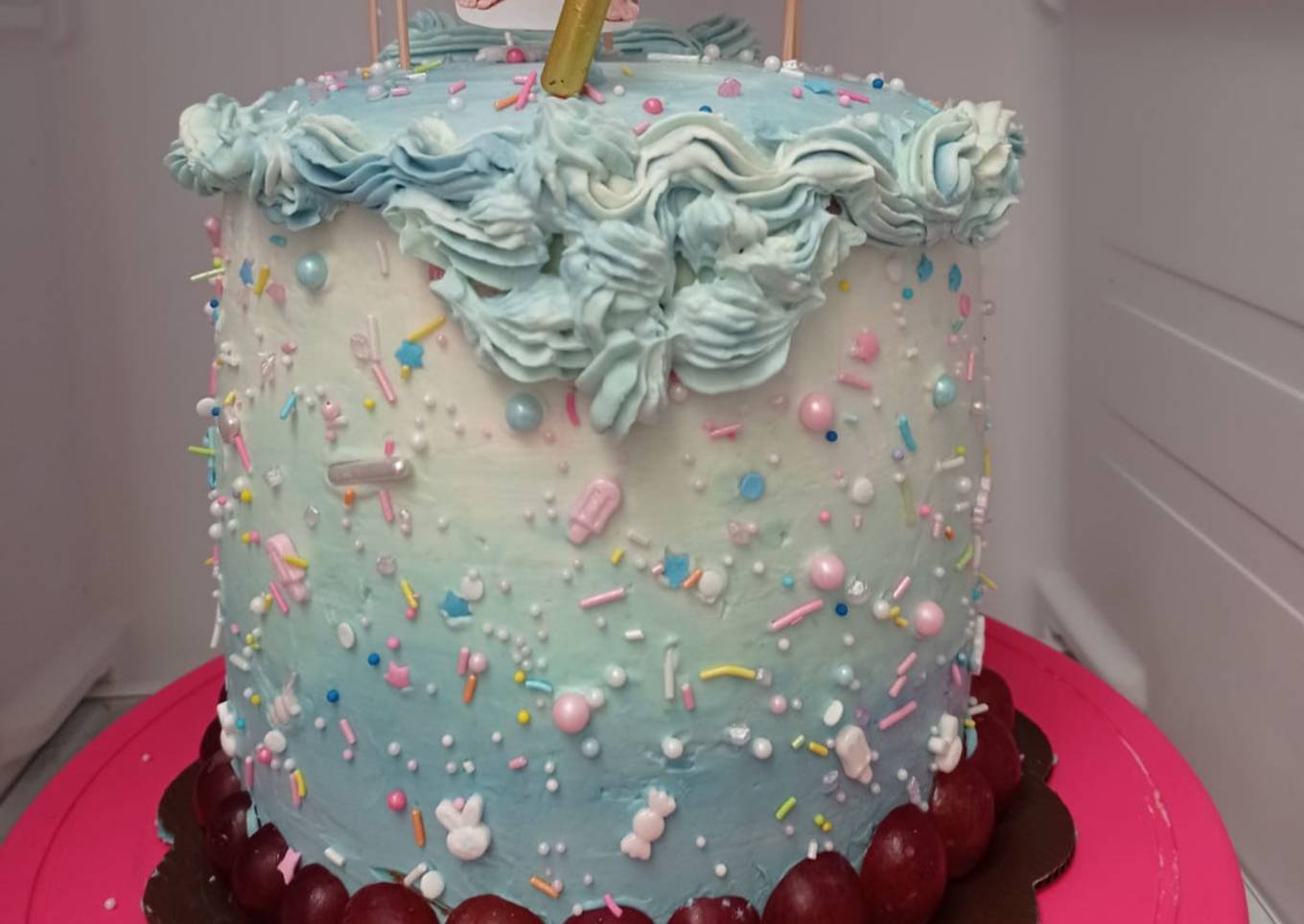 Kue ulang tahun / money cake cheese buttercrean