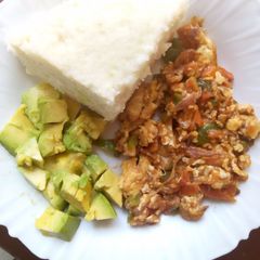 A picture of Scrambled eggs.