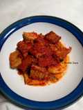 Balado Ikan dan Tahu