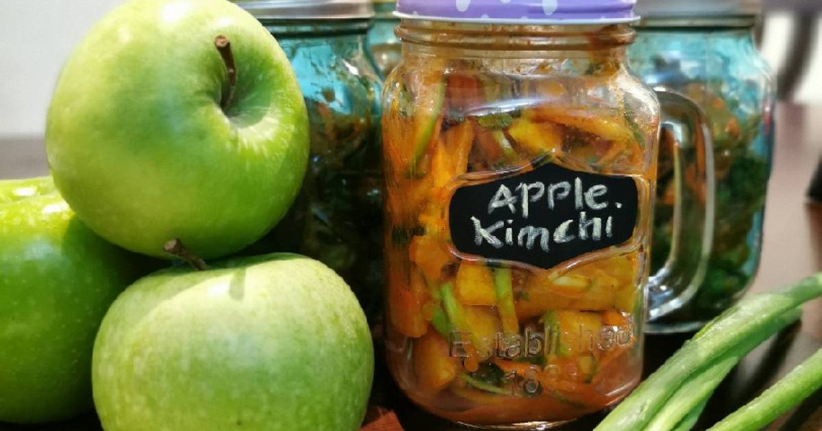 Green Apple Kimchi Recipe by Jennie-Jojo Canlas - Cookpad