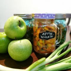 Green Apple Kimchi A picture of Green Apple Kimchi.
