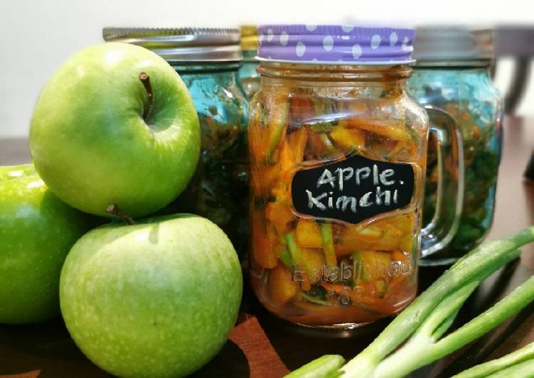 Step-by-Step Guide to Prepare Speedy Green Apple Kimchi