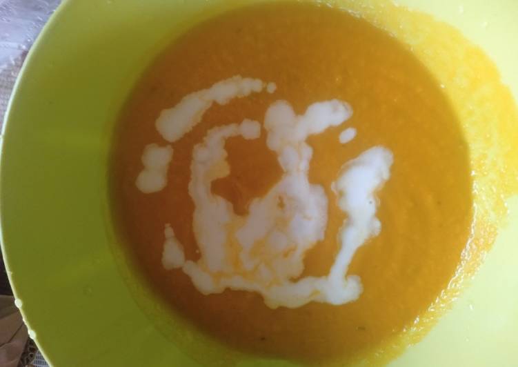 Easy Way to Make Super Quick Pumpkin soup