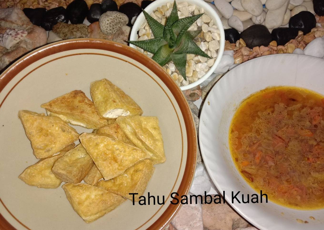 Tahu Sambal Kuah
