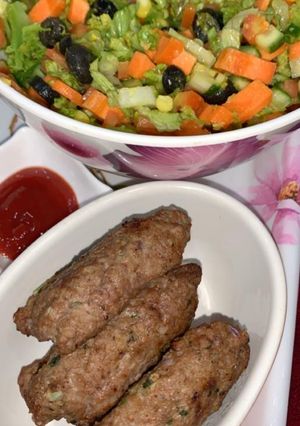 صورة لوصفة كفتة مشوية