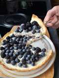 Tarte myrtilles et miel