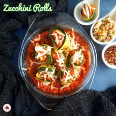 A picture of Zucchini Rolls.