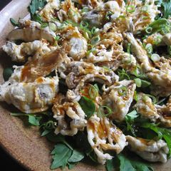 Asian Mushrooms Tempura A picture of Asian Mushrooms Tempura.