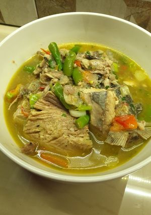 Foto resep Sup ikan tongkol