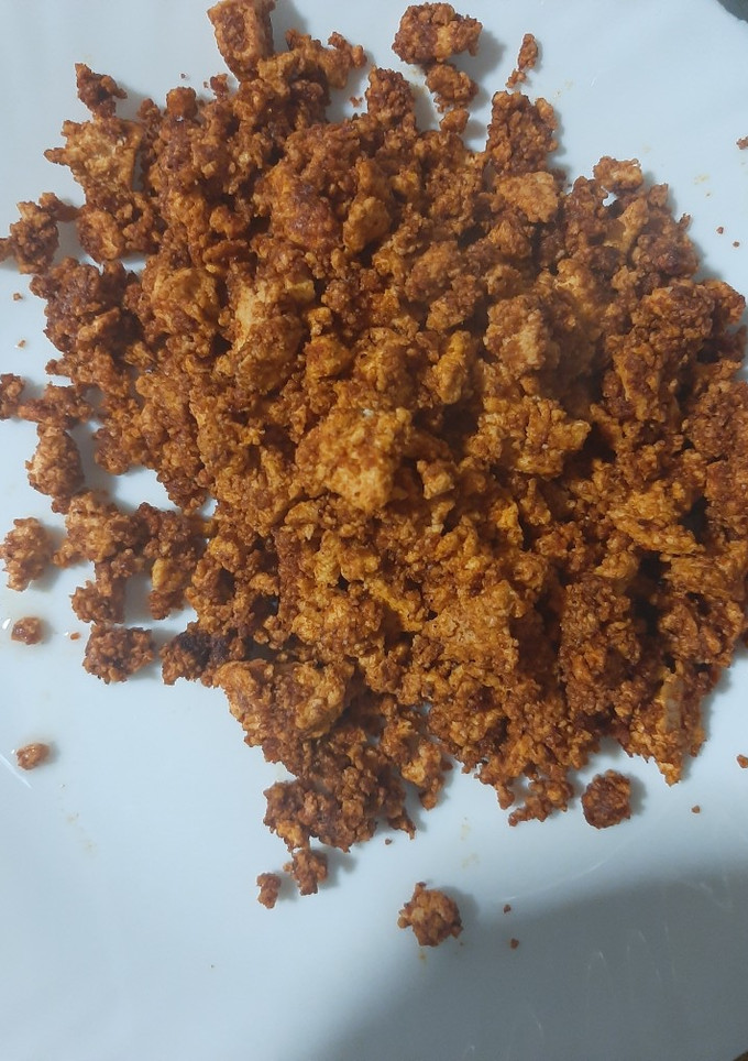 Una foto de Chorizo vegano de tofu
