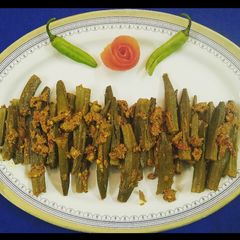 A picture of Dum bhindi.