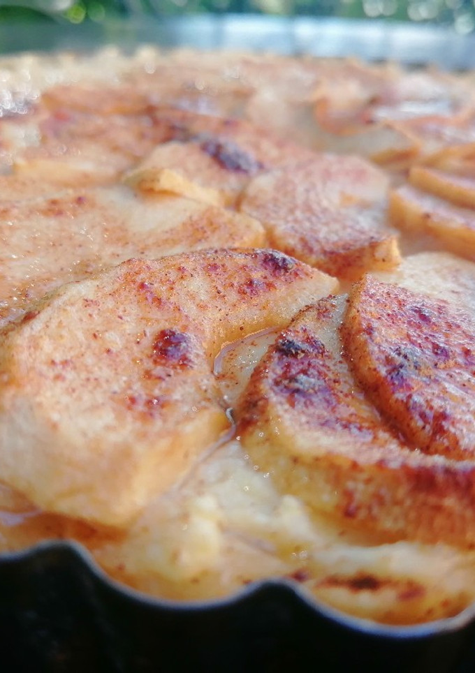 Una foto de Tarta de manzana