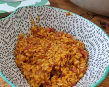 Update, Make Recipe Bacon Gruyere and Tomato Risotto Delicious