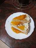 Tarta de confitura con mango