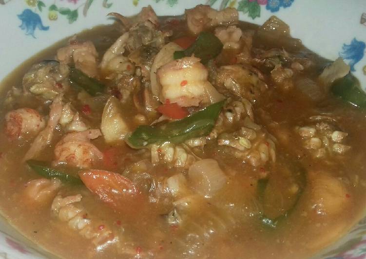 Resep Baby lobster asam manis Anti Gagal
