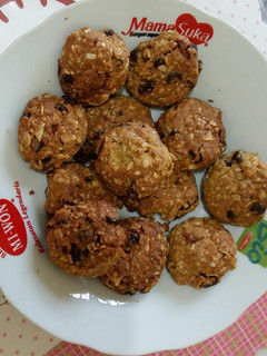 Foto resep Oatmeal Cookies with Almond nut