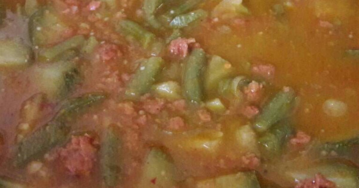 Longaniza en salsa verde Receta de Denisse Segovia- Cookpad