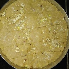 A picture of Dry fruit sukhadi.