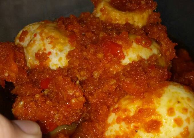 Bagaimana Menyiapkan Telur balado simpel, Bikin Ngiler