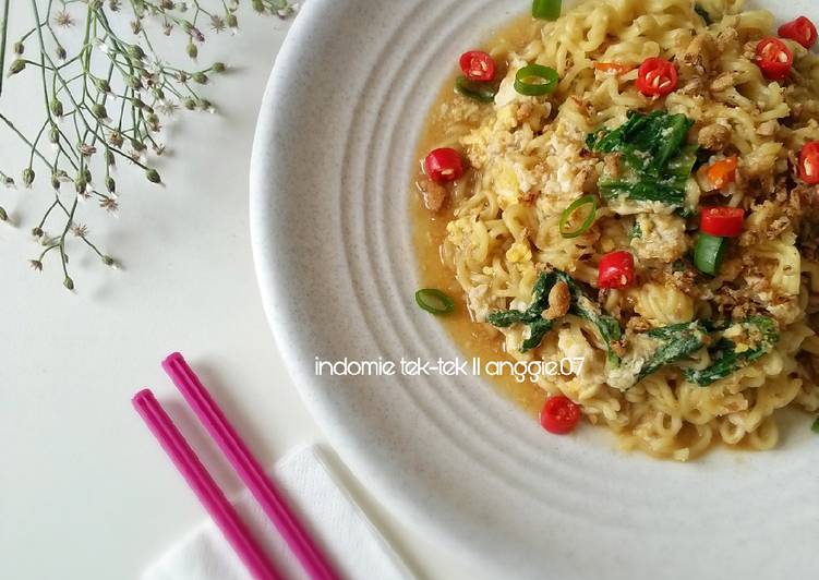 Resep Indomie tek-tek, Enak Banget