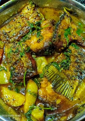 কালো জিরা কাতলা (kalo jeera katla recipe in Bengali) রেসিপির প্রধান ছবি