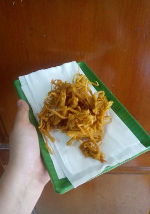 Foto resep MPASI snack 1th+ "Crispy Enoki"