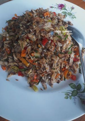 Foto resep Tongkol Suwir Pedas