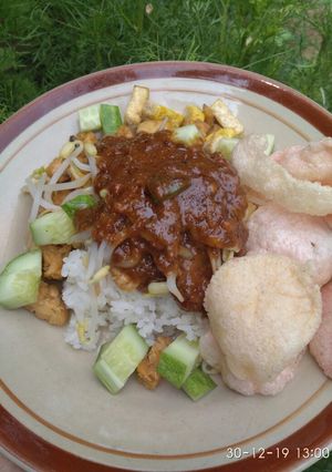 Foto resep Nasi lengko(sego lengko) khas tegal
