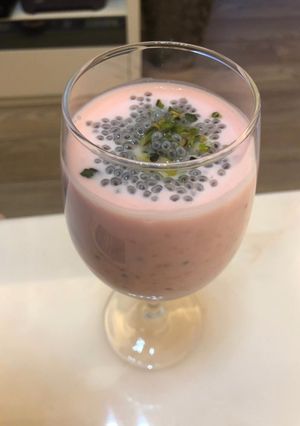 A picture of Rose Kheer.